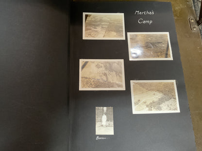WWII Vintage US Naval Air Station Scrapbook