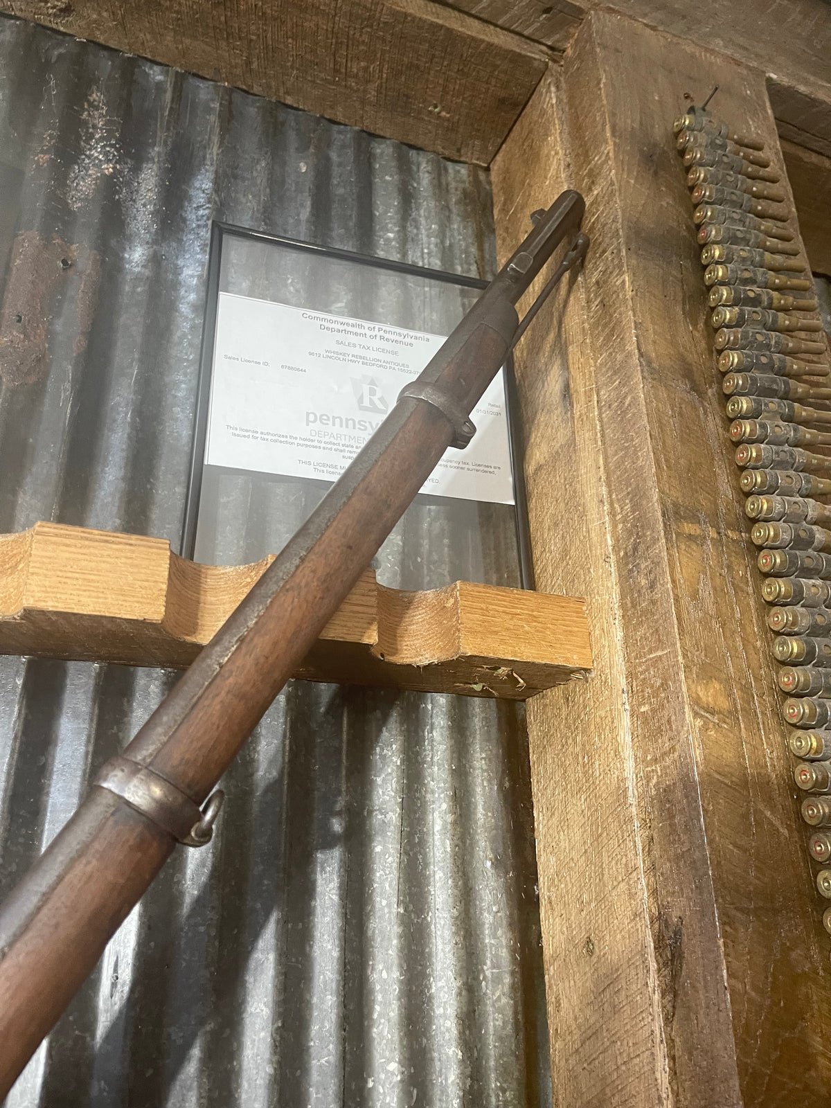 Antique Rolling Block Military Rifle – Believed .43 Spanish