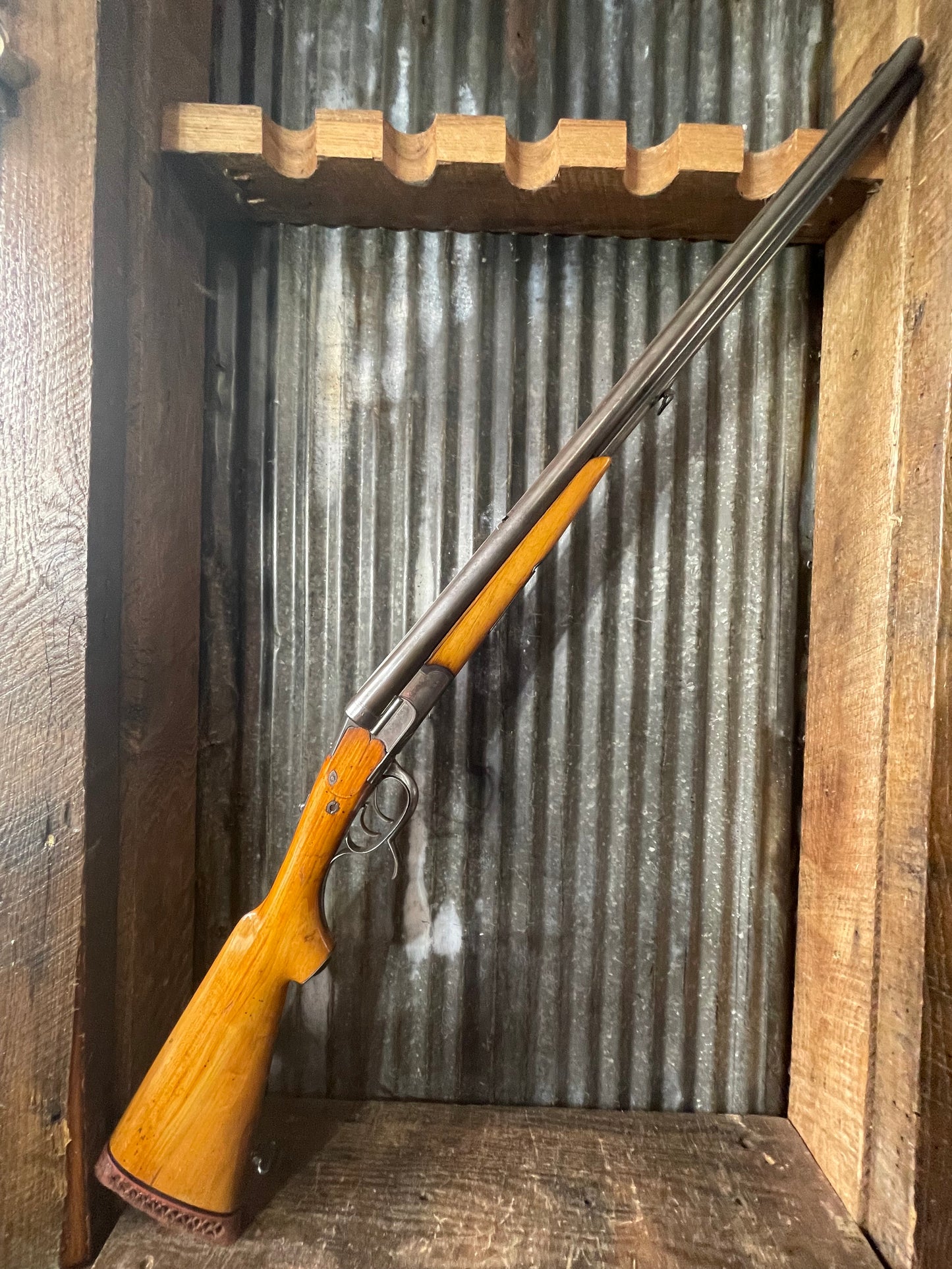 Edward Kettner German Drilling – 16 Gauge / 16 Gauge / 9.3x72R – Side-by-Side Combination Gun