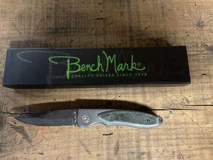 Benchmark Folding Knife ZrO2 Zirconia Ceramic Blade w/ Box-Super Sharp