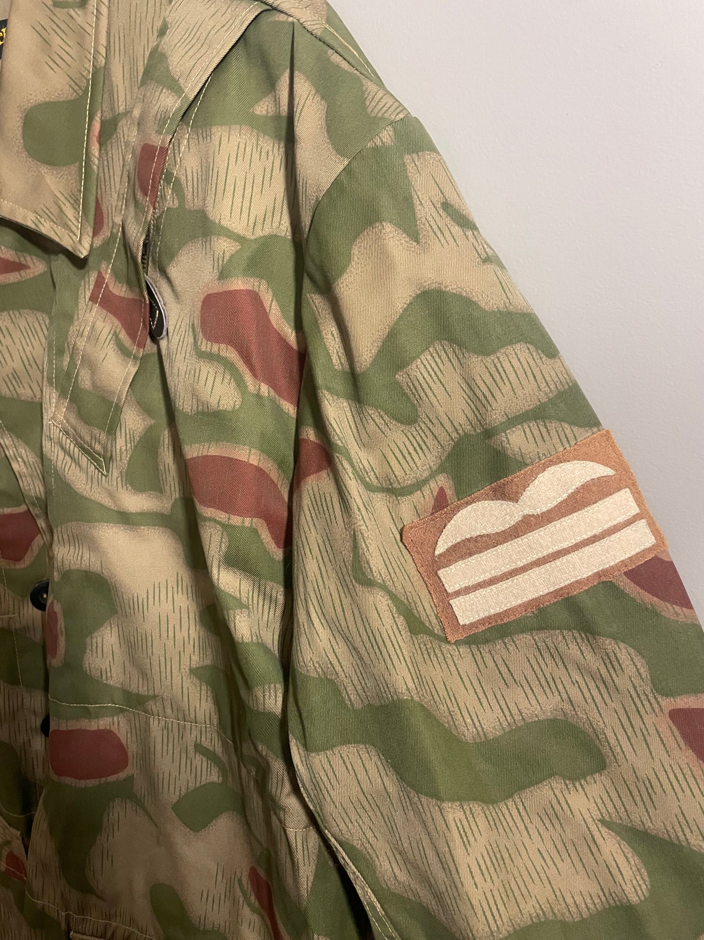 Repro WWII German Luftwaffe Field Division Marsh Camo Smock