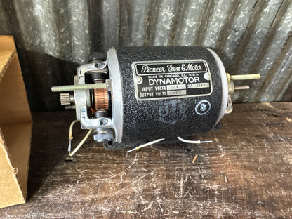 NOS Pioneer Gen-E-Motor Dynamotor SA-5088 with Original Stromberg-Carlson Box
