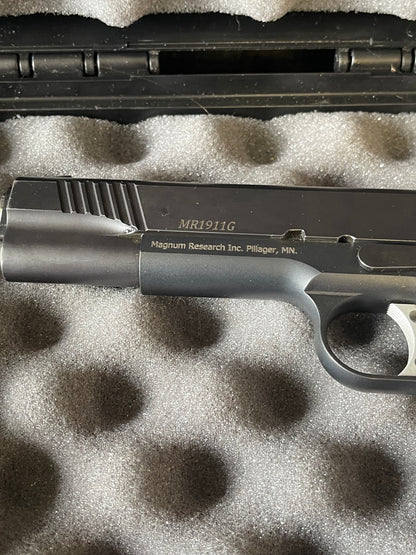 Magnum Research Desert Eagle 1911G Government .45 ACP – 5” Barrel – Original Case & Grips