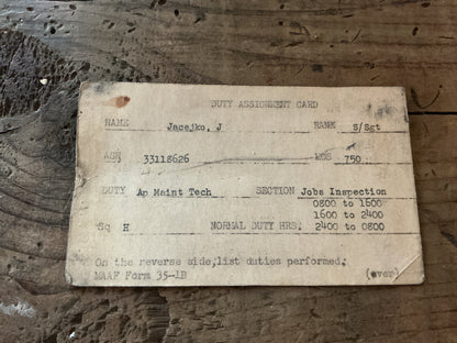 WWII Army Air Force’s Grouping-Staff Sergeant John Jacejko Bronze Star, Original Documents, Pictures & Air Force Memorabilia