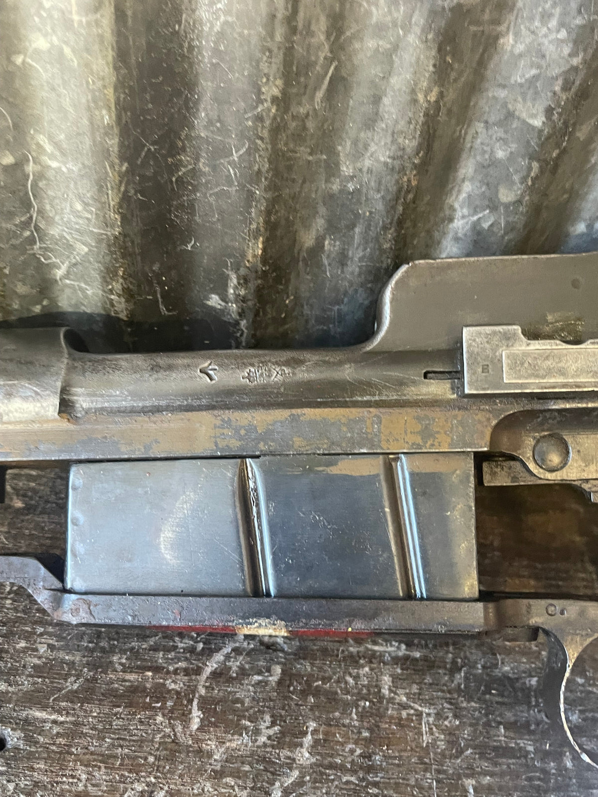 U.S. Model 1917 Enfield / P17 Complete Action – Eddystone ERA Marked – Bolt, Trigger, Magazine & Rear Sight Assembly