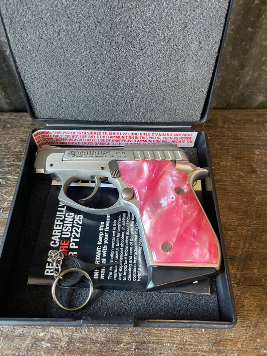 Taurus PT-22 – .22 LR Semi-Automatic Pistol – Original Box – Pink