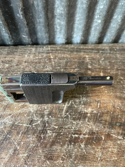 French Le Gaulois No. 2 Engraved 8mm Palm Pistol – Antique