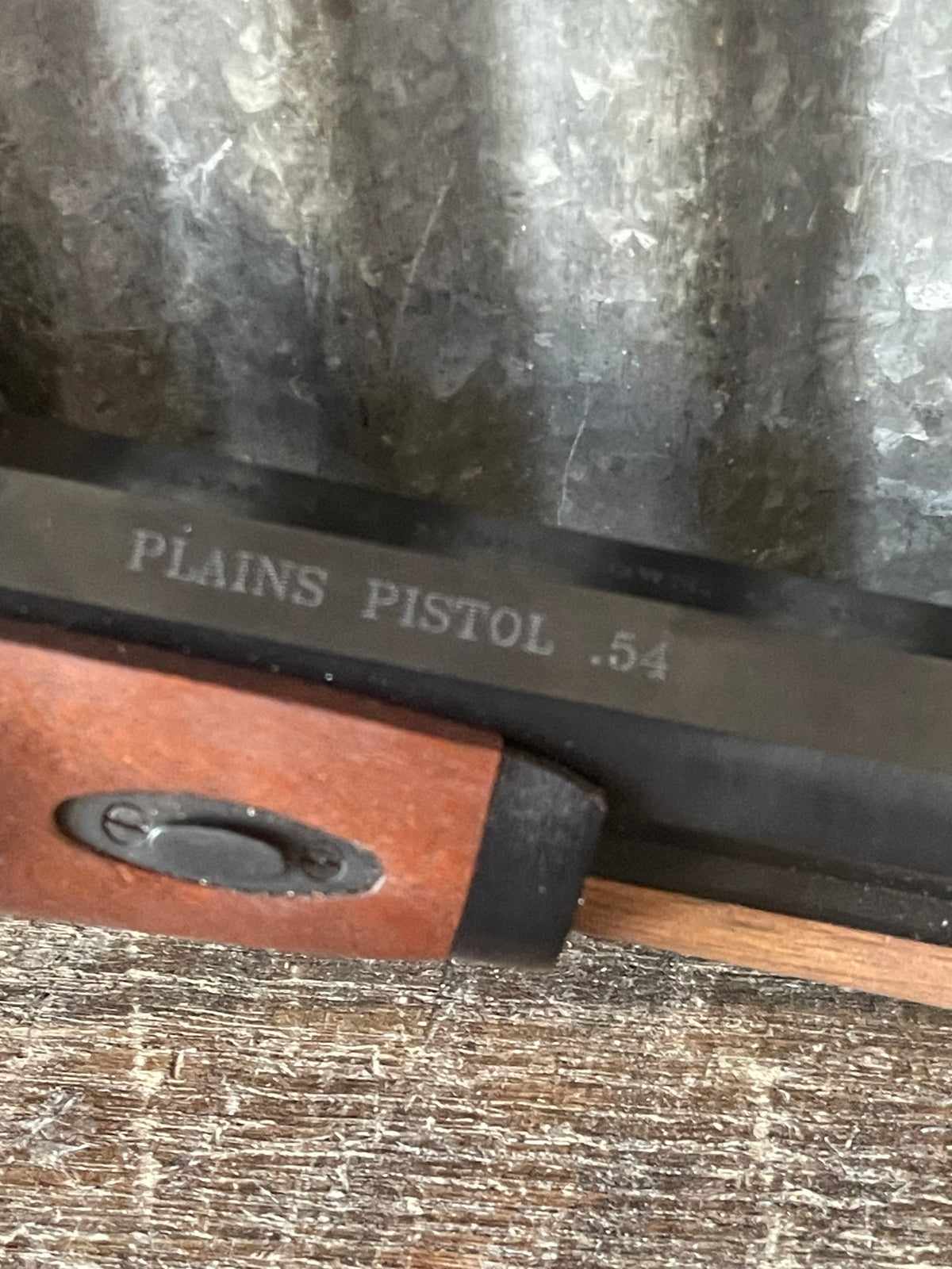 Lyman Plains Pistol .54 Caliber Percussion Black Powder Pistol – 2021 – Appears Unfired