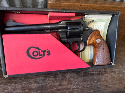 Colt Officers Model Match .38 Special Revolver (with Box & Papers)