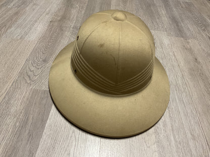 Original U.S. Military International Hat Co. Pressed Fiber Sun Helmet-Dec.31, 1948