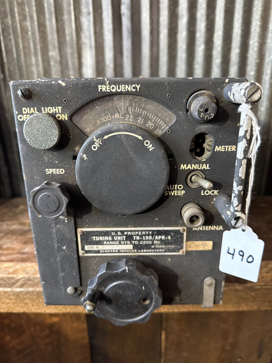 WWII/early postwar APR-4 Radar Receiver Tuning Unit