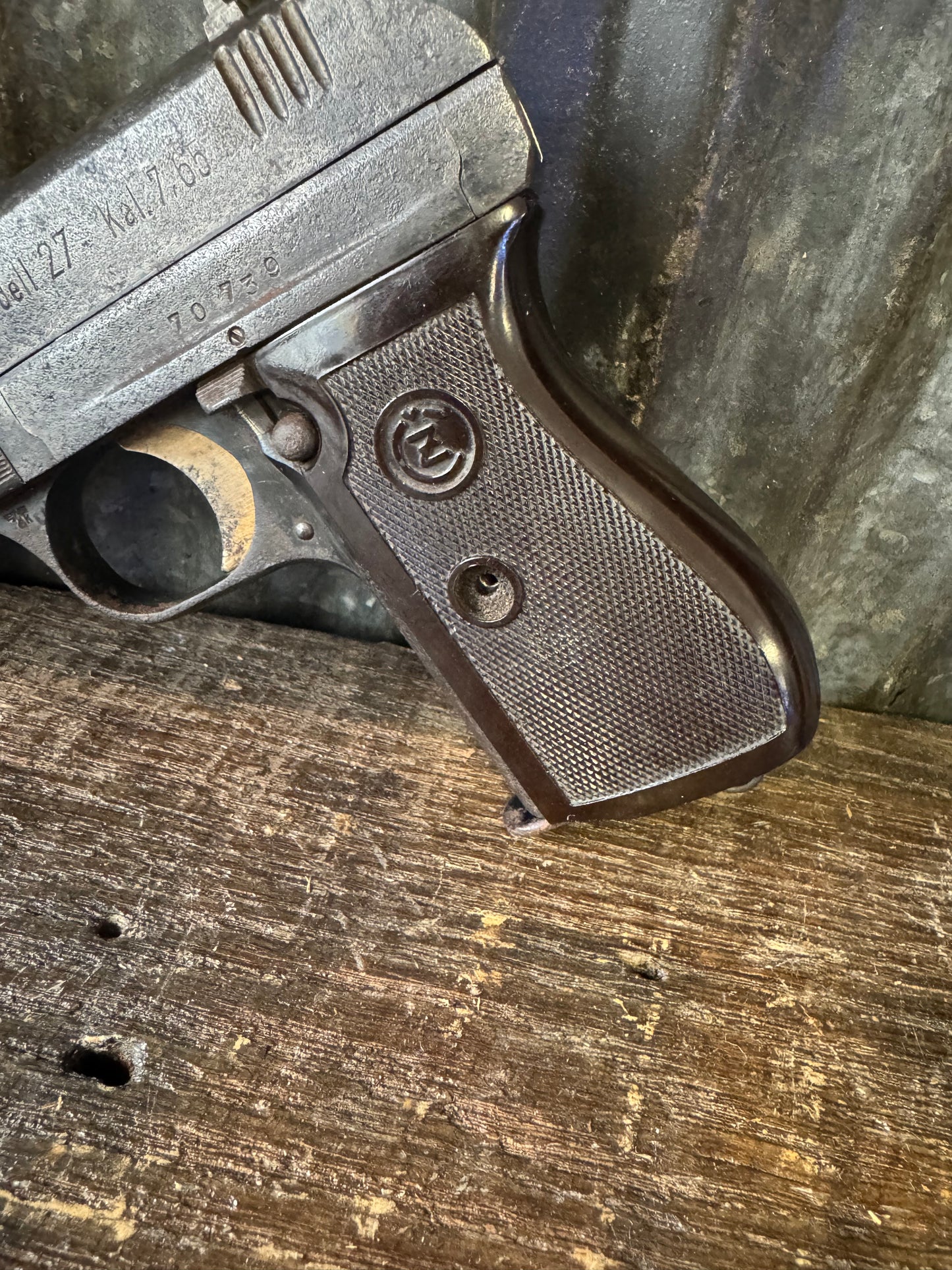 CZ MODEL 27 – WWII GERMAN OCCUPATION PISTOL