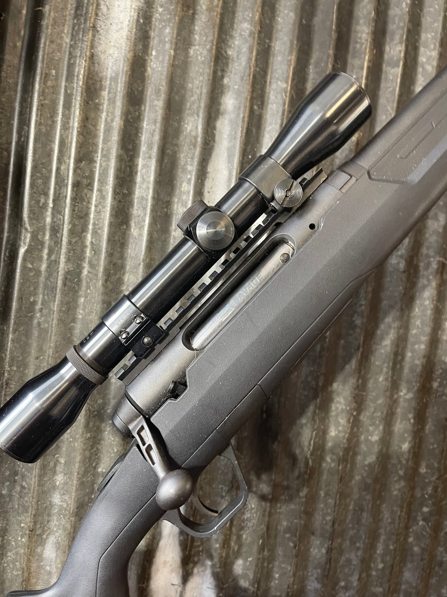 Savage Axis – 6.5 Creedmoor – Weaver 4x Scope