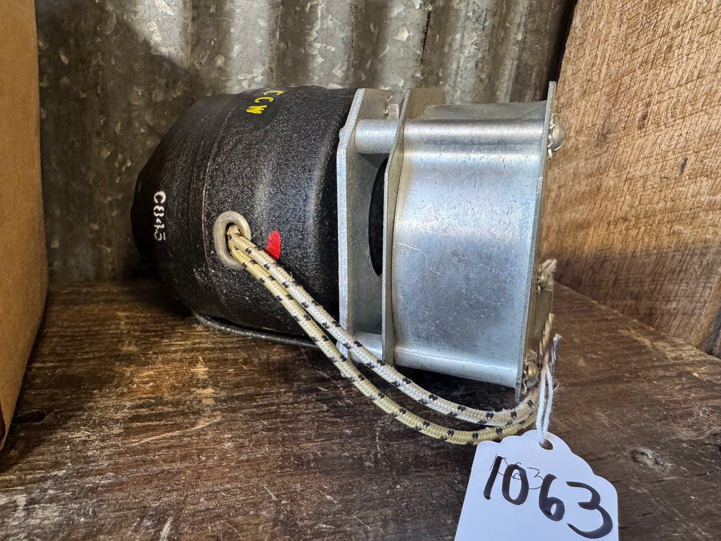 NOS U.S. Navy AN/APS-2B Aircraft Radar Blower Motor Assembly B802 Philco WWII Radar Equipment