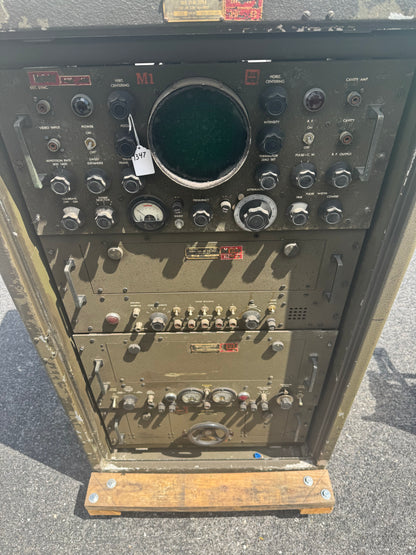 WWII U.S. Army Signal Corps radar/radio equipment cabinet