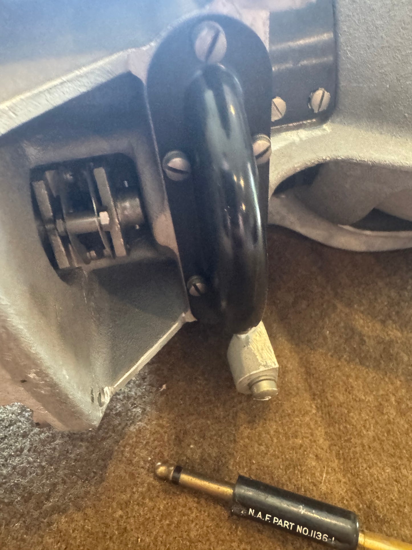 Original Military Radar CRT Display Assembly
