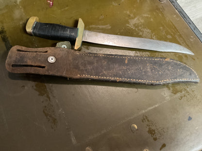WWII Theatre Knife Black Handle