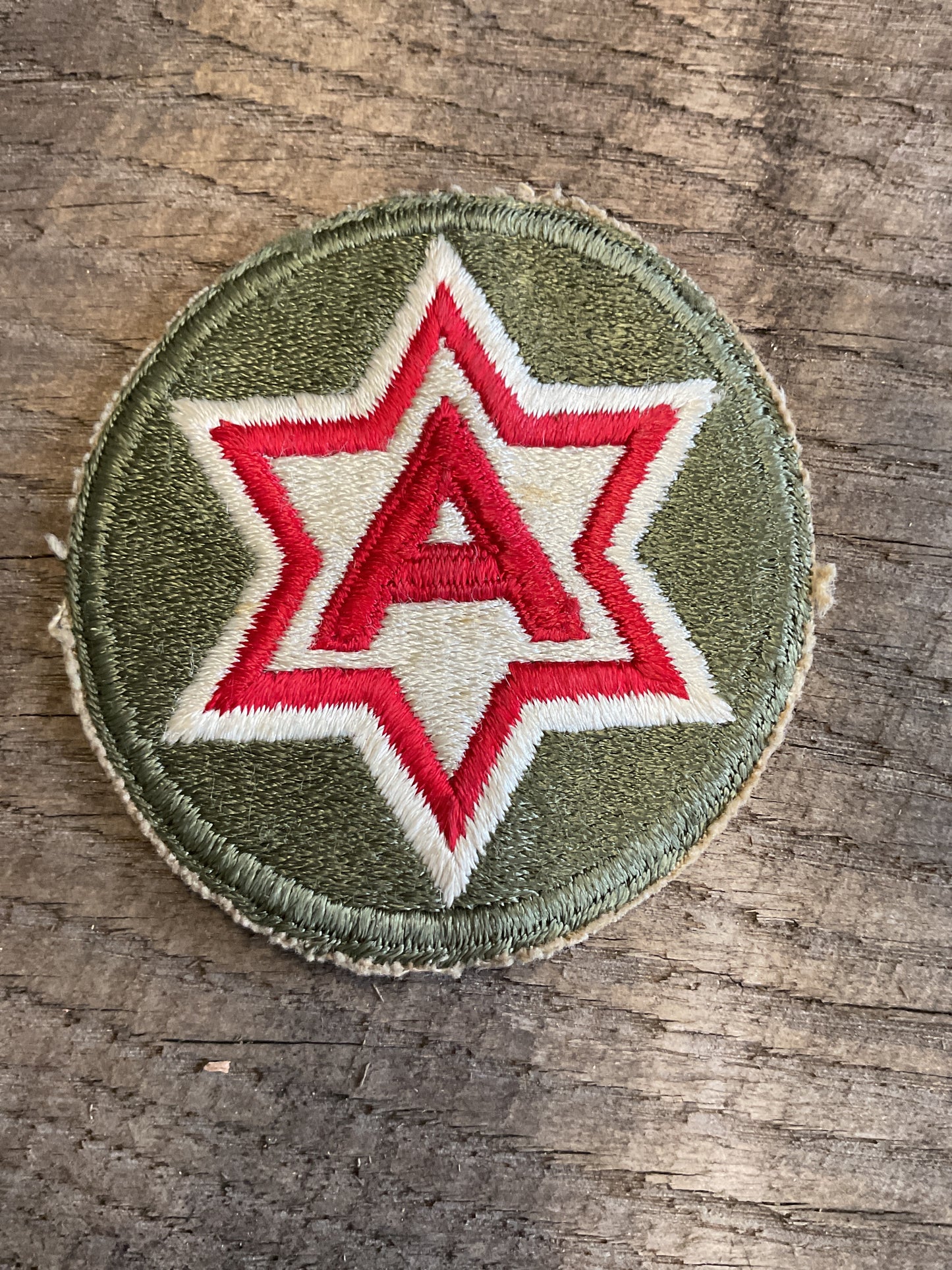 WWII U.S. Army 6th Army Patch