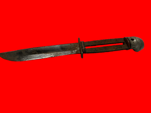 Improvised Trench Art Fighting Knife