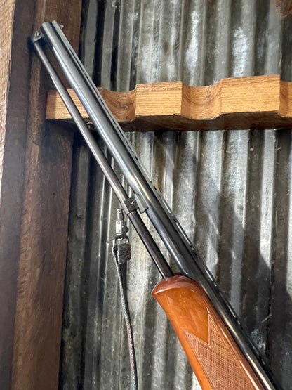Italian Combination Gun – 12 Gauge Over .222 Remington – Arms Sport Import – Burris Scope