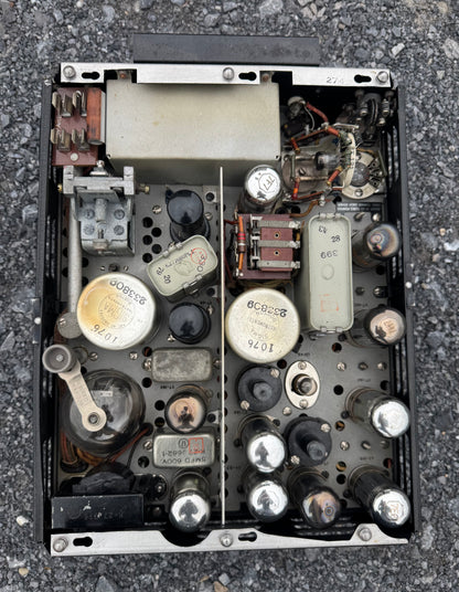 WWII U.S. Navy GE ABA-1 Radio Transmitting / Receiving Equipment