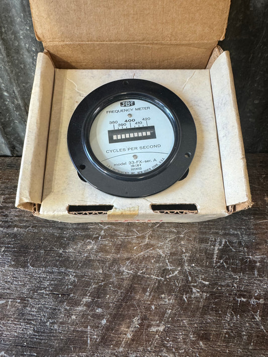 J-B-T Instruments Frequency Meter Model 33-FX