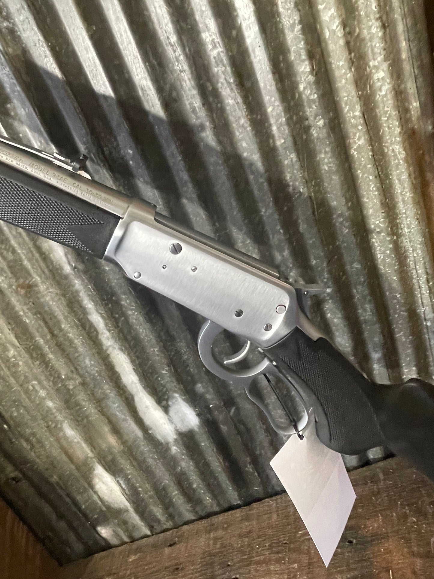 Winchester Model 94AE “Silver Shadow” Limited Edition Lever Action Rifle – Stainless Steel – .30-30 Winchester