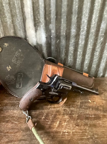1944 Tula Arsenal M1895 Nagant Revolver w/ Holster, Lanyard & Cleaning Rod – CAI Import