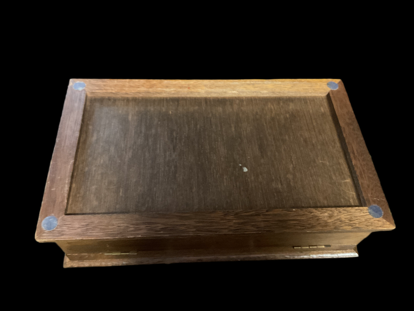 Vintage Wooden Jewelry Box