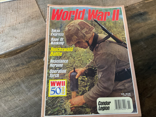WORLD WAR II MAGAZINE. NOVEMBER 1992