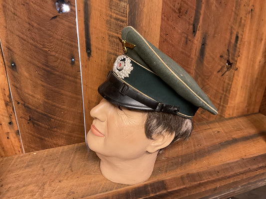Original German WWII Army Heer NCO Visor Cap