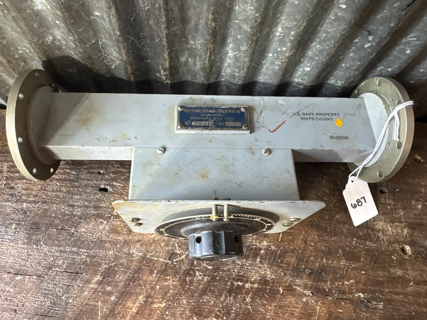 Polytechnic Research Type 169-A Microwave Waveguide Tuner