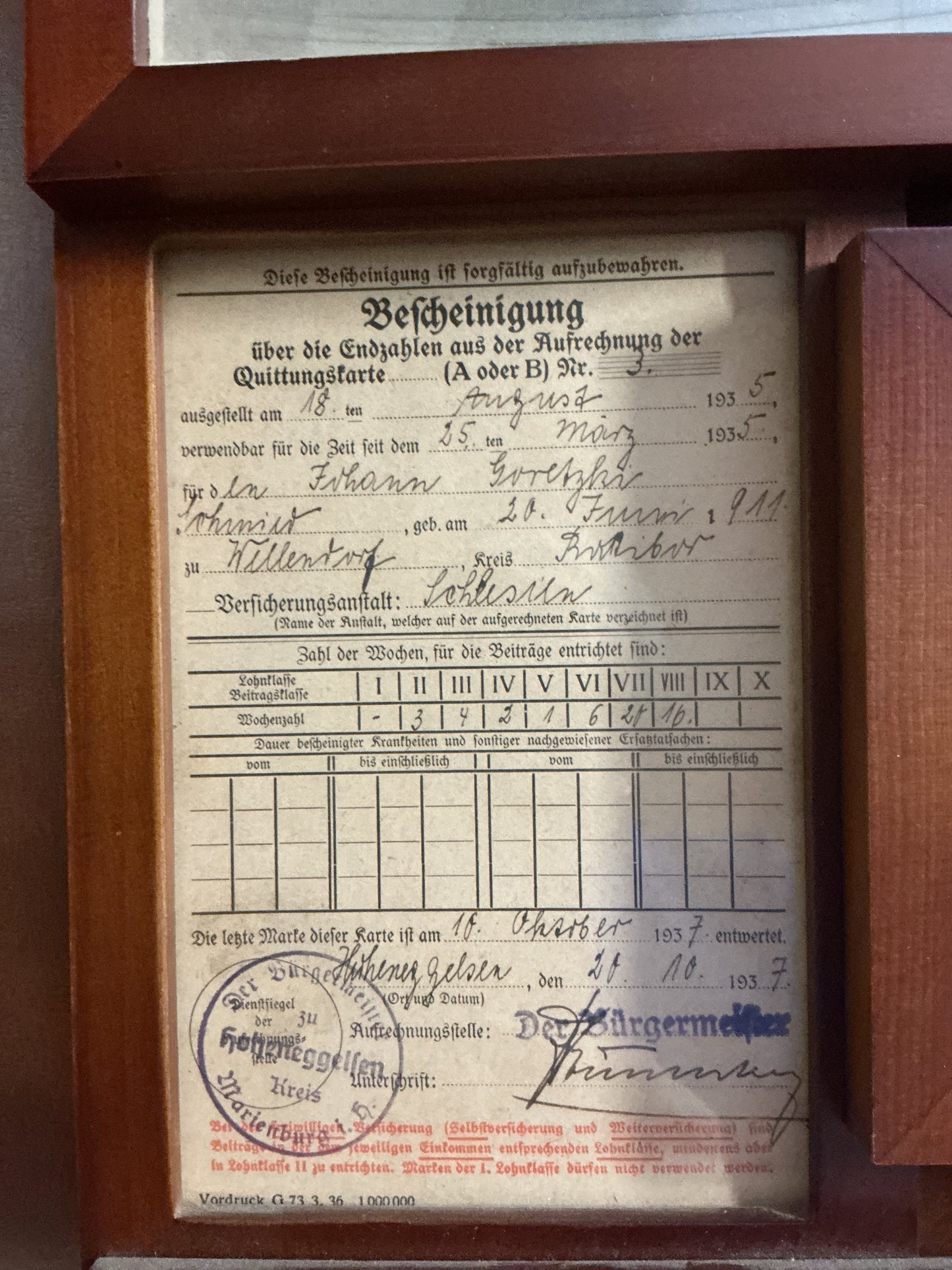 Original WWII German Third Reich Document & Postal Collection-8 Piece Group