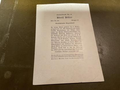 WWII German Propaganda Card