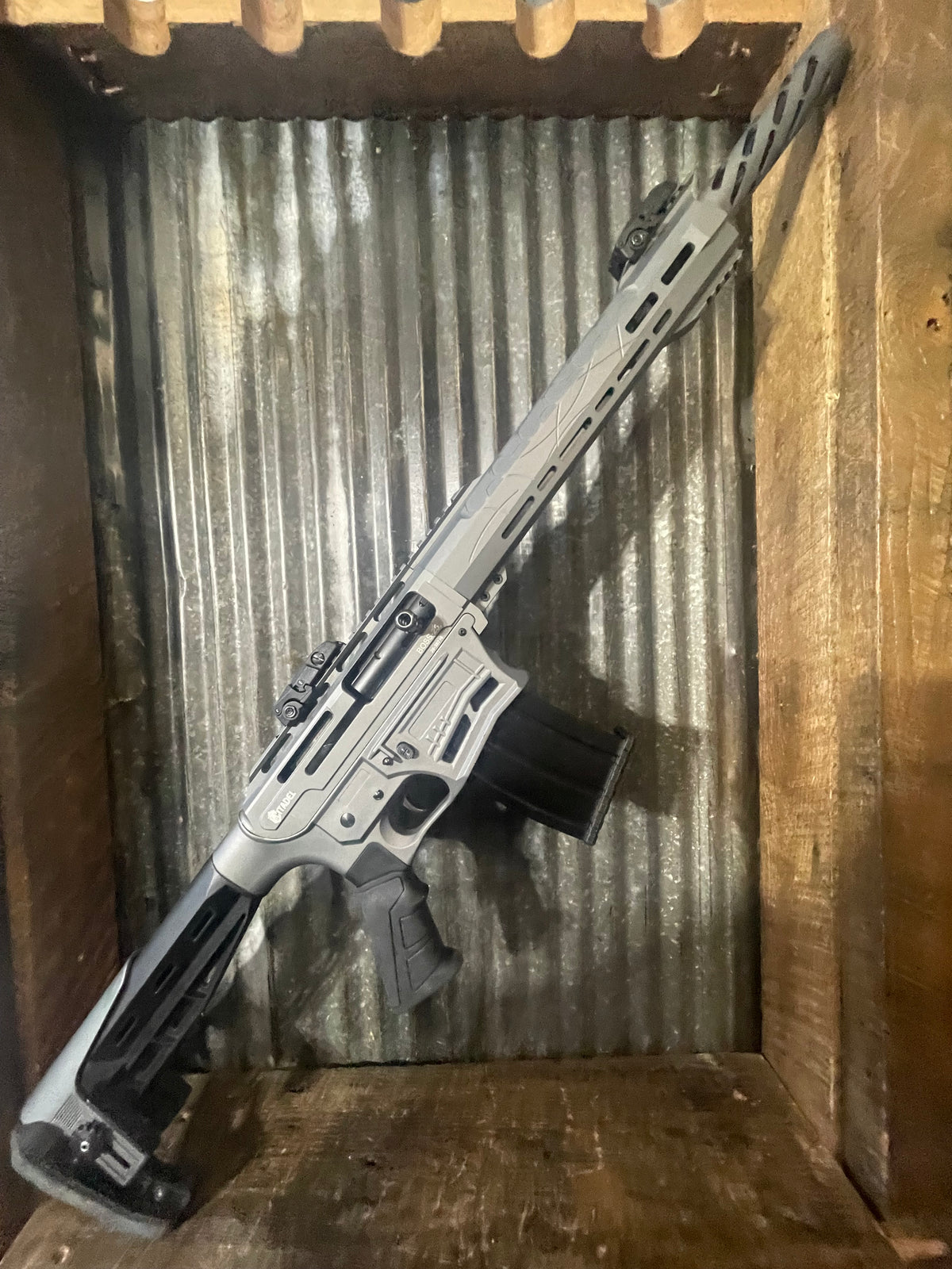 Citadel BOSS-25 12 Gauge Semi-Automatic Shotgun – Gray