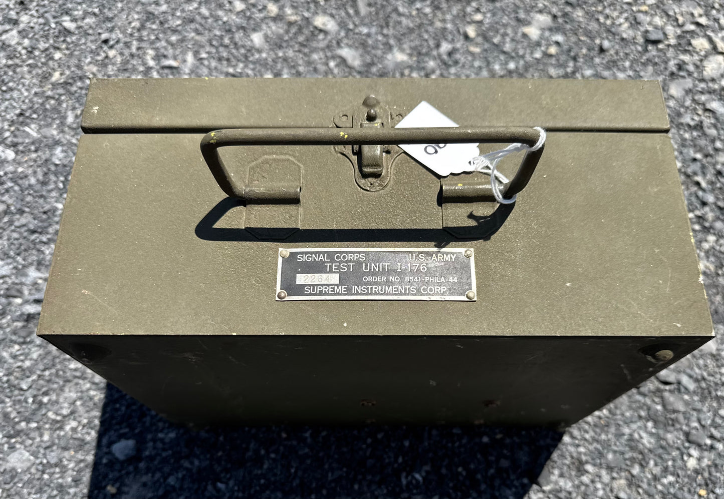 WWII-era U.S. Army Signal Corps Test Unit I-176