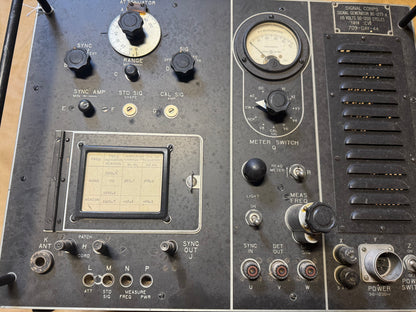 WWII Signal Corps BC-1277-A Signal Generator – Radar & Radio Test Set (1944)