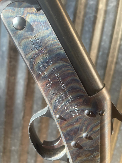 Harrington & Richardson H&R Model 88 Topper 12 Gauge Single Shot Shotgun – Color Case Hardened Receiver