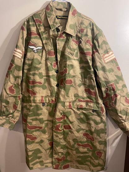 Repro WWII German Luftwaffe Field Division Marsh Camo Smock