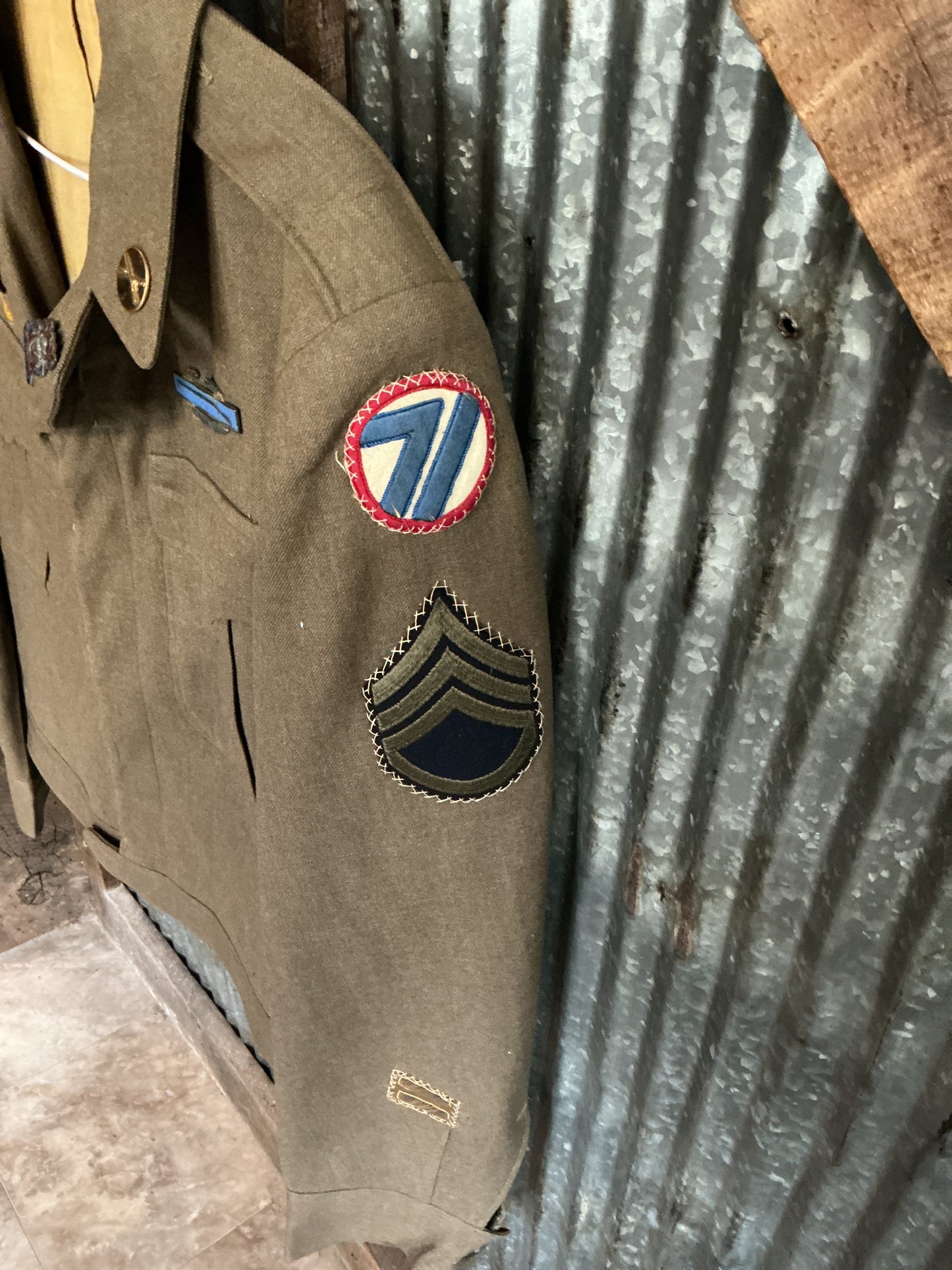 1944 Dated 71st Infantry “Ike” Jacket