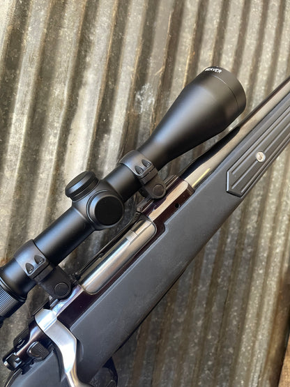 Ruger M77 Mark II “Boat Paddle” Zytel Stock – 7.62x39 – Weaver 3-10x Scope