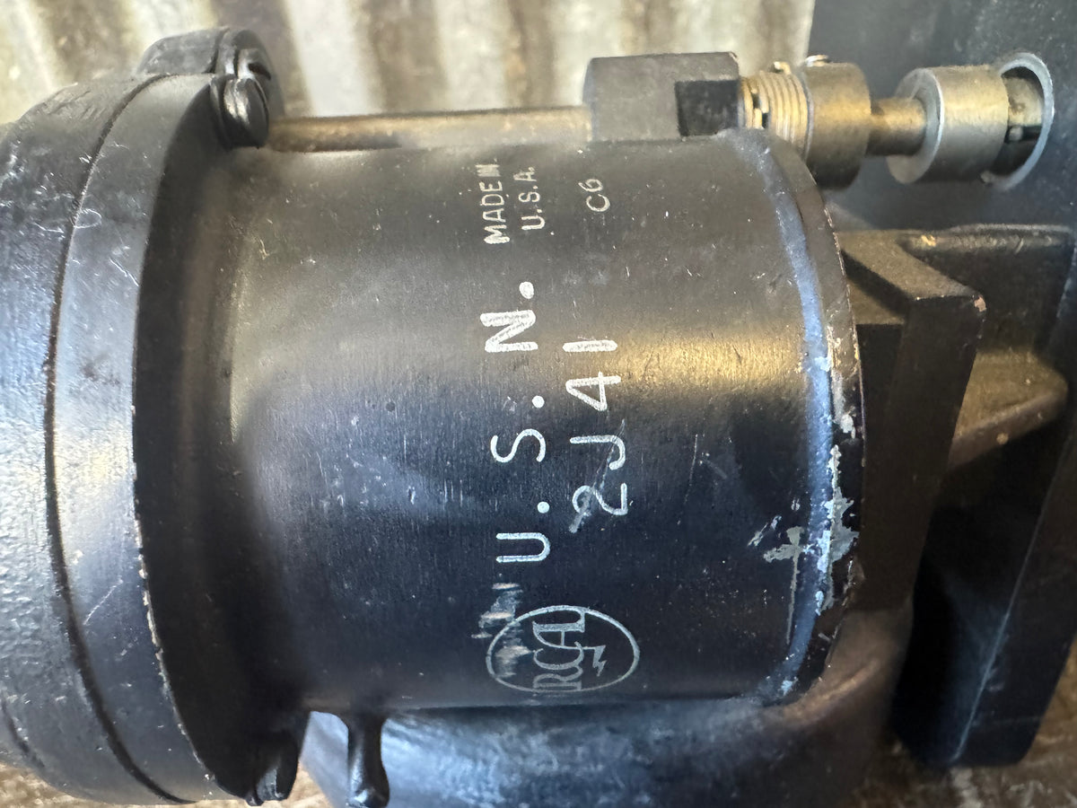Vintage RCA USN 2J41 Navy Magnetron Tube Assembly