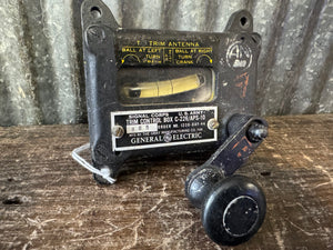 WWII U.S. Army Air Forces C-226/APS-10 Aircraft Radar Antenna Trim Control Box