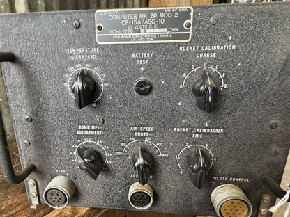 US Navy Mk 20 Mod 2 Bomb Director Computer – CP-15A/ASG-10