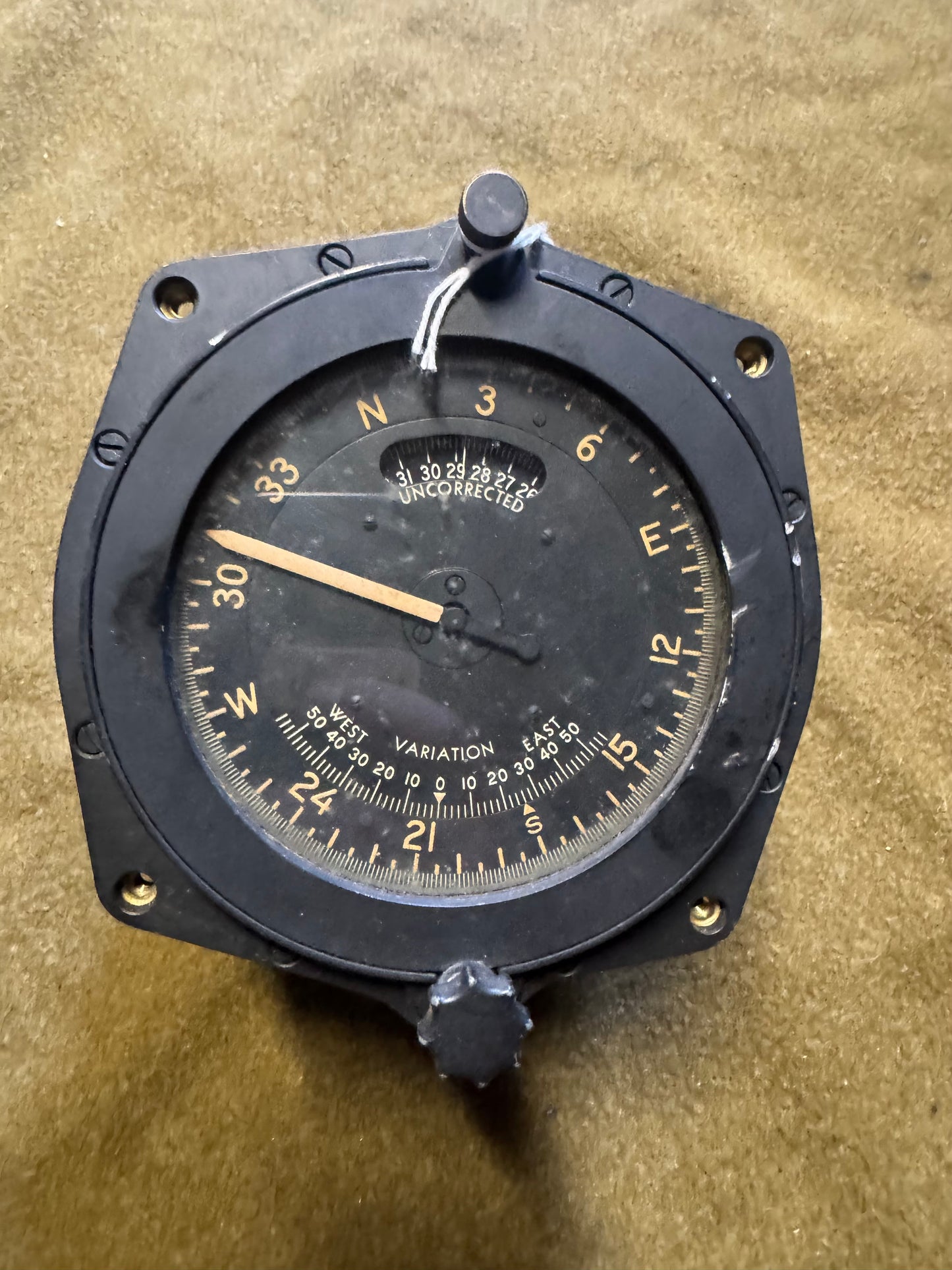 U.S. Aviation Gyro Flux Gate Compass – Master Indicator (Bendix / Pioneer)