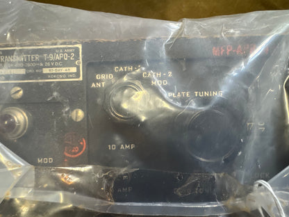 WWII U.S. Army Signal Corps T-9/APQ-2 Radio Transmitter