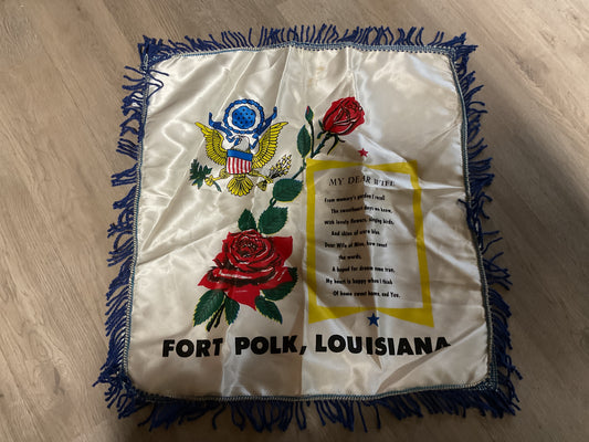 U.S. Army Souvenir Sweetheart & Pillow Cover