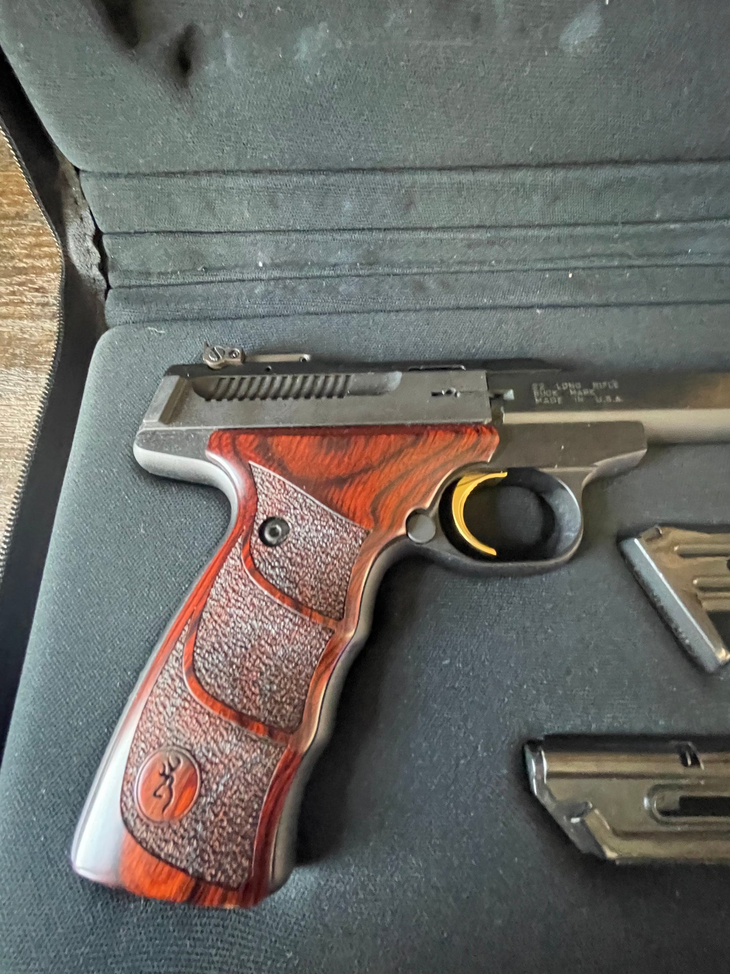 Browning Buck Mark UDX – .22 LR – Like New in Box – 3 Magazines – Case