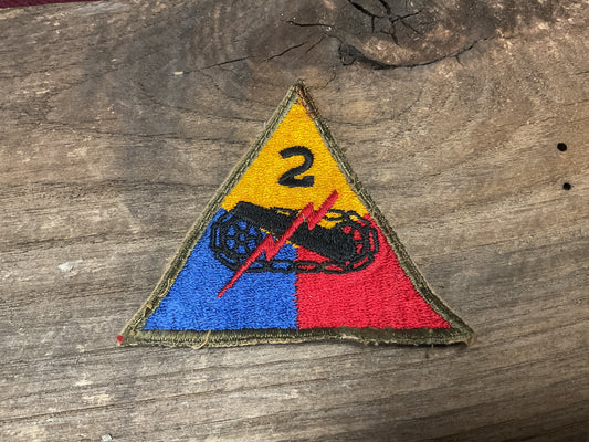 WWII 2nd Armored Division Patch