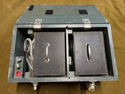 Military CWI-60AAG / CWI-20163 Electronics Test Indicator Set w/ Wooden Case